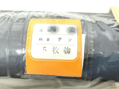 平和屋本店▼和装小物　座布団地　花丸文　未使用　DABJ4797zy