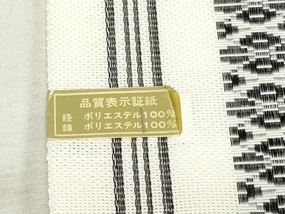 平和屋着物＊夏物　名古屋帯　帯反物　博多織　紗献上　未使用　DABJ4810zy