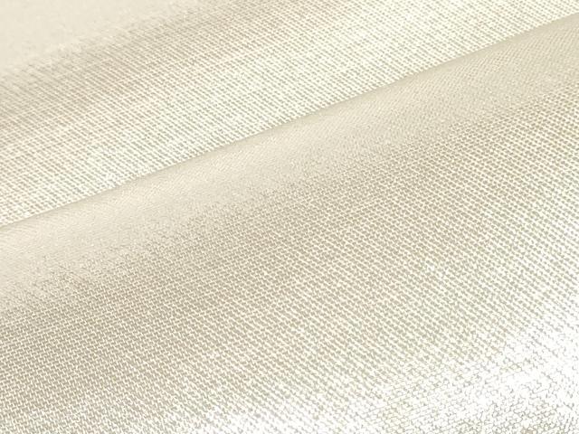 平和屋着物▼西陣　名古屋帯　帯反物　銀糸　証紙付き　逸品　未使用　DABJ4923zy