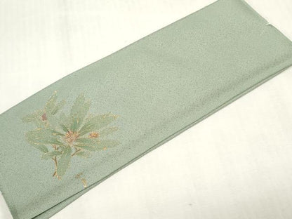 平和屋着物▼伝統工芸師　服部光擴　江戸小紋　反物　着尺　草木染　鮫小紋柄　八掛付き　箱付き　逸品　未使用　DABJ4926zy