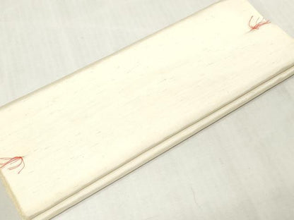 平和屋着物▼白生地　反物　着尺　生成り色　逸品　未使用　DABJ4948zy