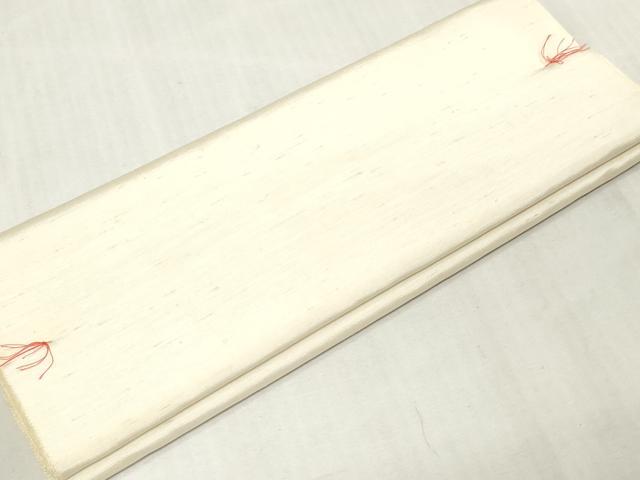 平和屋着物▼白生地　反物　着尺　生成り色　逸品　未使用　DABJ4948zy