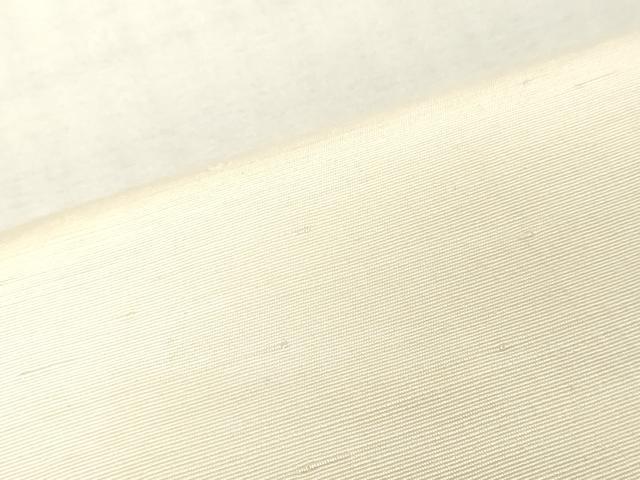 平和屋着物▼白生地　反物　着尺　生成り色　逸品　未使用　DABJ4948zy