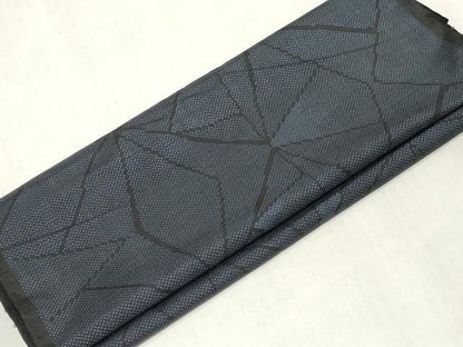 平和屋着物▼本場大島紬　反物　着尺　7マルキ　切り嵌め文　逸品　未使用　DABJ4949zy