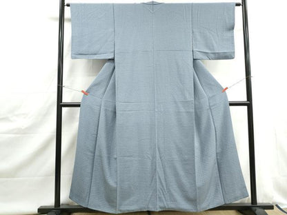 平和屋着物■上質な小紋　抽象文　正絹　逸品　DABJ5005qa
