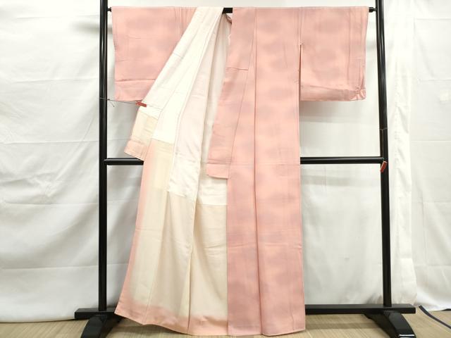 平和屋着物■上質な小紋　作家物　霞文　暈し染め　正絹　逸品　DABJ5008qa