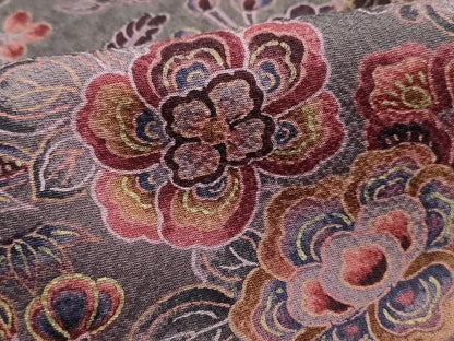 平和屋着物■上質な小紋　枝花文　暈し染め　金彩　正絹　逸品　DABJ5011qa