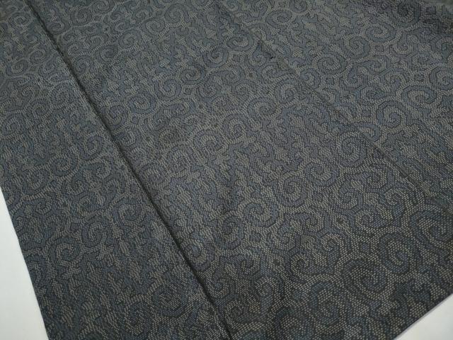 平和屋着物■本場大島紬　抽象文　正絹　逸品　DABJ5017qa