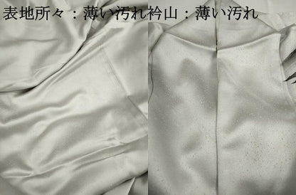 平和屋着物■訪問着　手描き　人物風景文　正絹　逸品　DABJ5023qa