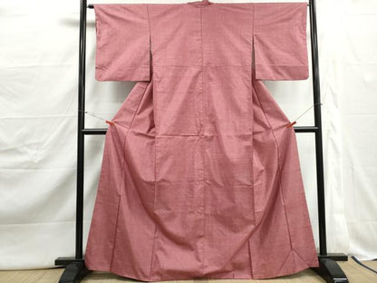 平和屋着物■本場大島紬　7マルキ　霞文　正絹　逸品　DABJ5029qa