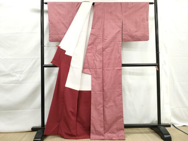 平和屋着物■本場大島紬　7マルキ　霞文　正絹　逸品　DABJ5029qa