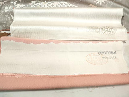 平和屋着物■訪問着　駒刺繍　扇面花文　暈し染め　金彩　反端付き　正絹　逸品　DABJ5038qa