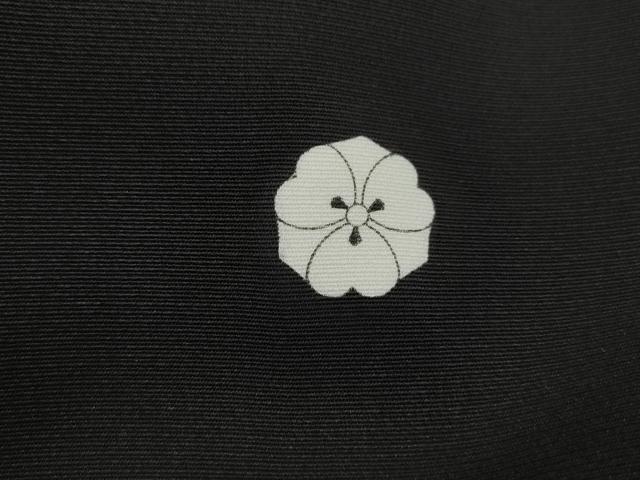 平和屋着物■豪華黒留袖　駒刺繍　破れ色紙飛鶴花文　金彩　正絹　逸品　DABJ5040qa