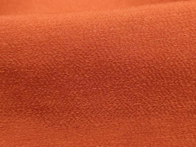 平和屋着物■上質な色無地　黄櫨染色　正絹　逸品　DABJ5042qa
