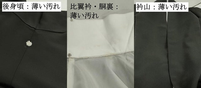 平和屋着物■豪華黒留袖　駒刺繍　霞立波文　銀彩　正絹　逸品　DABJ5059qa