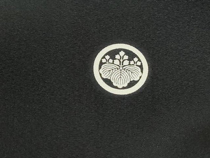 平和屋着物■豪華黒留袖　作家物　風景樹林文　金彩　正絹　逸品　DABJ5061qa
