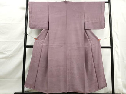 平和屋着物■訪問着　手描き　流水楓花文　正絹　逸品　DABJ5068qa