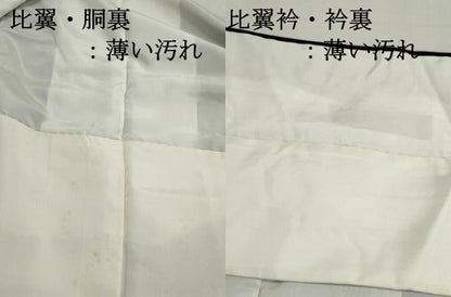 平和屋着物■豪華黒留袖　友禅　作家物　群鶴文　松竹梅　暈し染め　正絹　逸品　DABJ5095qa