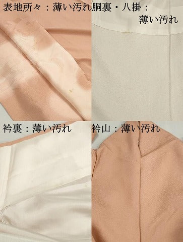 平和屋着物■訪問着　刺繍　エ霞花文　暈し染め　正絹　逸品　DABJ5102qa