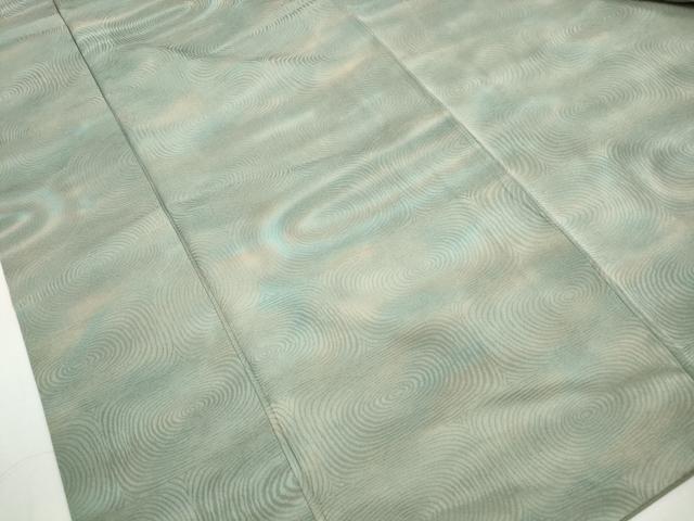 平和屋着物■上質な小紋　霞流水文　暈し染め　正絹　逸品　DABJ5103qa