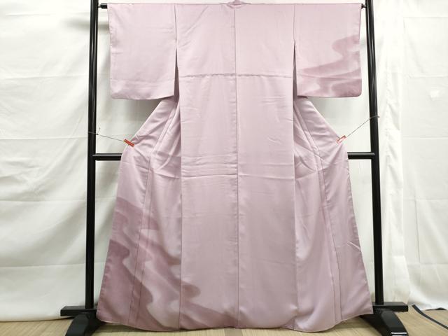 平和屋着物■訪問着　霞文　暈し染め　正絹　逸品　DABJ5105qa