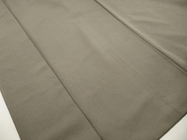 平和屋着物■江戸小紋　万筋　青白橡色×潤色　正絹　逸品　DABJ5111qa