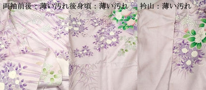 平和屋着物■豪華振袖　笹竹花鳥文　椿　暈し染め　銀彩　正絹　逸品　DABJ5113qa