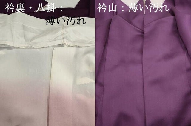 平和屋着物■訪問着　群鶴文　正絹　逸品　DABJ5115qa