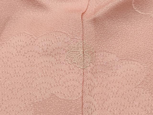 平和屋着物■上質な色無地　重ね雲地紋　虹色　正絹　逸品　DABJ5123qa