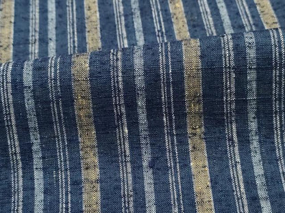 平和屋着物■上質な紬　間道　正絹　逸品　DABJ5142qa
