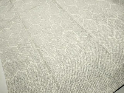 平和屋着物■上質な紬　亀甲文　高島屋金ラベル　正絹　逸品　DABJ5156qa