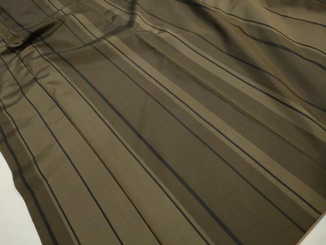 平和屋着物■上質な紬　間道　正絹　逸品　DABJ5158qa