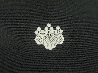 平和屋着物■豪華黒留袖　泰常　駒刺繍　花松文　暈し染め　金彩　正絹　逸品　DABJ5170qa
