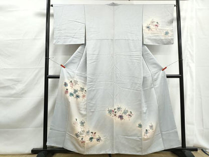 平和屋着物■訪問着　童子遊び　暈し染め　正絹　逸品　DABJ5171qa