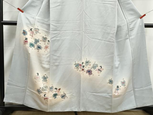 平和屋着物■訪問着　童子遊び　暈し染め　正絹　逸品　DABJ5171qa