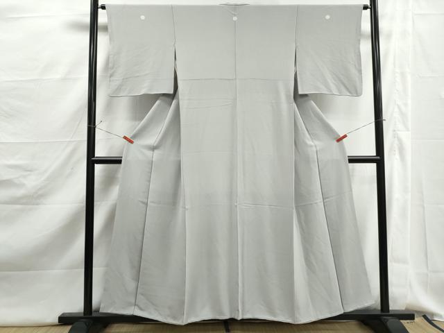 平和屋着物■上質な色無地　紫水晶色　正絹　逸品　DABJ5173qa