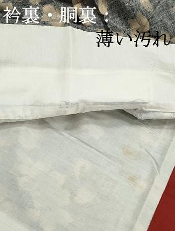 平和屋着物■上質な紬　草花文　正絹　逸品　DABJ5184qa