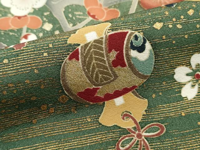 平和屋着物■豪華黒留袖　作家物　駒刺繍　宝尽くし花松文　暈し染め　金彩　正絹　逸品　DABJ5190qa
