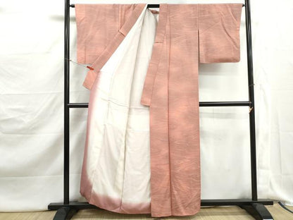 平和屋着物■上質な小紋　流水文　暈し染め　正絹　逸品　DABJ5202qa