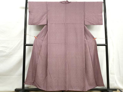 平和屋着物■江戸小紋　鶴亀　正絹　逸品　DABJ5208qa