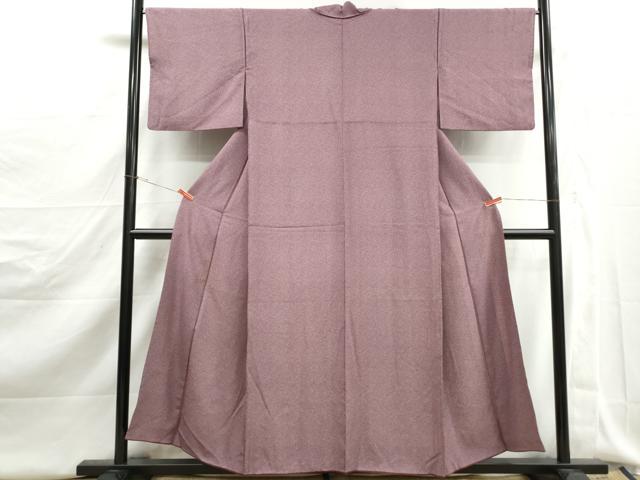 平和屋着物■江戸小紋　鶴亀　正絹　逸品　DABJ5208qa