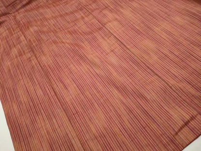 平和屋着物■上質な紬　霞間道　暈し染め　正絹　逸品　DABJ5209qa