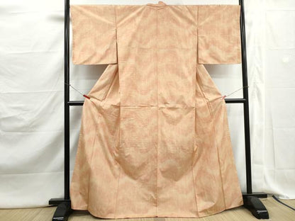 平和屋着物■上質な紬　霞文　暈し染め　正絹　逸品　DABJ5210qa