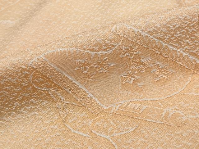 平和屋着物■上質な小紋　絵巻花文　暈し染め　正絹　逸品　DABJ5229qa