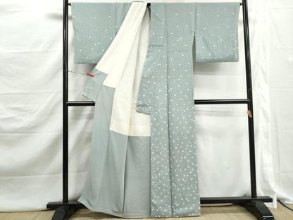 平和屋着物■訪問着　舞花文　正絹　逸品　DABJ5234qa