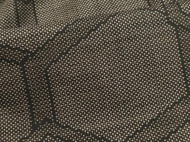 平和屋着物■本場大島紬　7マルキ　亀甲文　正絹　逸品　DABJ5252qa