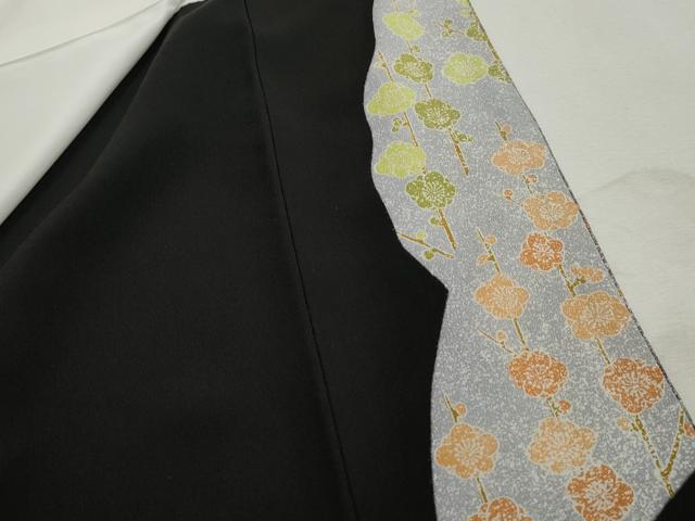 平和屋着物■豪華黒留袖　駒刺繍　花鳥文　金彩　正絹　逸品　DABJ5267qa