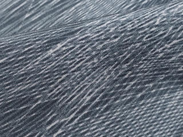 平和屋着物■上質な小紋　斜縞文　正絹　逸品　DABJ5305qa