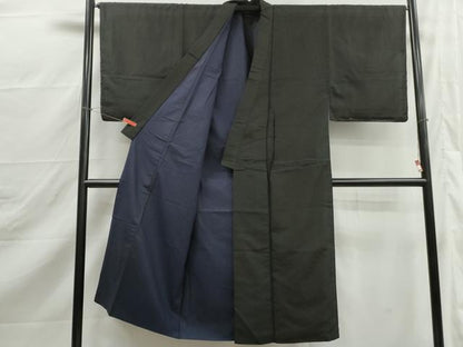 平和屋着物■男性　紬　霞文　正絹　逸品　DABJ5310qa