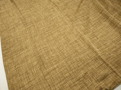 平和屋着物■上質な小紋　格子文　正絹　逸品　DABJ5313qa